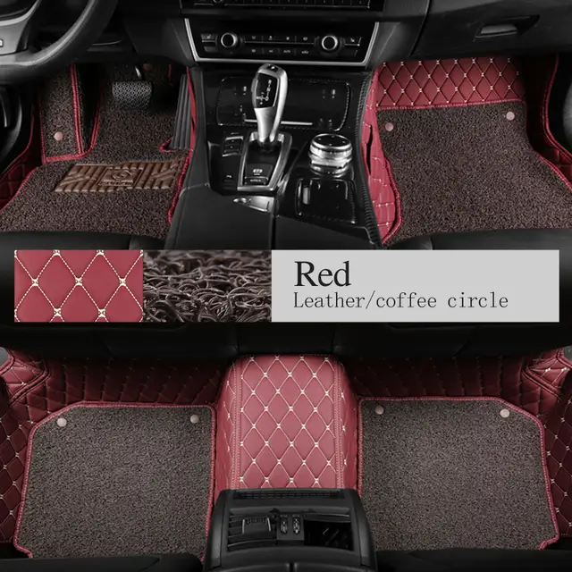 Online Shop Car Leather Car Floor Mat Car Carpets Protector Floor