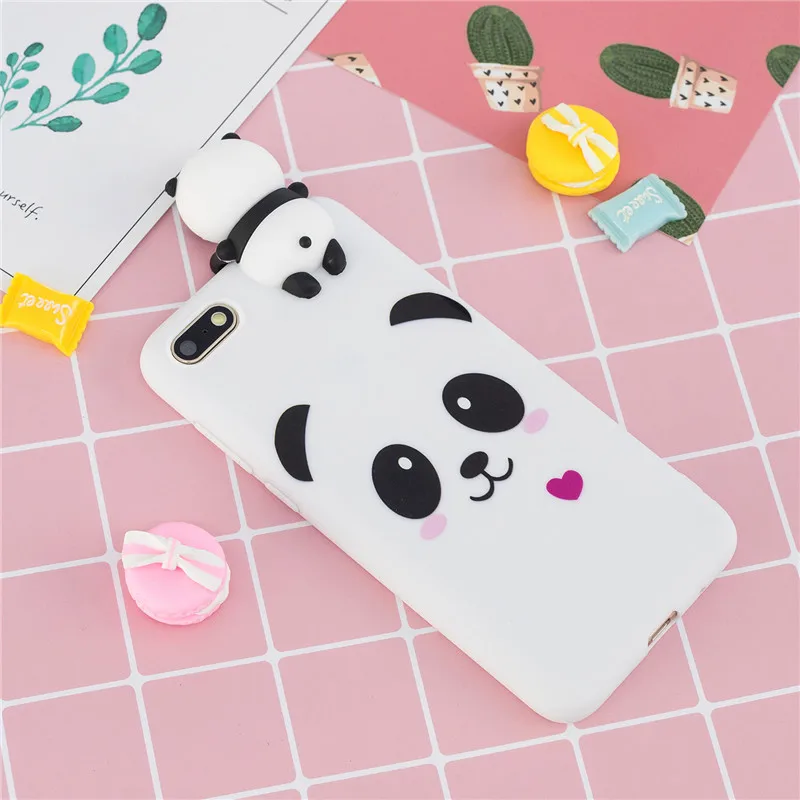 

3D Soft Silicone TPU Case For Huawei Honor 7A DUA-L22 Cover Cute Panda Cartoon Cases For Huawei Honor 7A 7 A Russian Version
