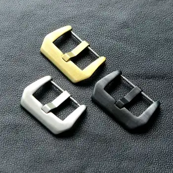 

316 steel leather strap buckle 20mm 22mm 24mm For panerai watch buckle, brushed matte pin buckle