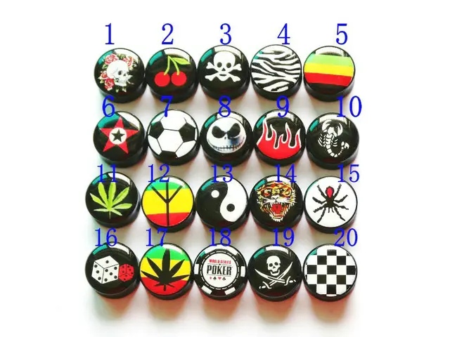 Dhl Free Shipping Body Piercing Jewelry Black Acrylic Diffe 20 Dhl Free Shipping Body Piercing Jewelry Black Acrylic Diffe 20 Styles Logo Picture Ear Gauges 10mm