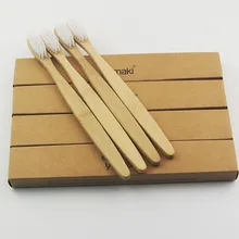 12 шт. белая Бамбуковая зубная щетка деревянная зубная щетка новинка бамбуковая мягкая щетина Capitellum бамбуковое волокно деревянная ручка