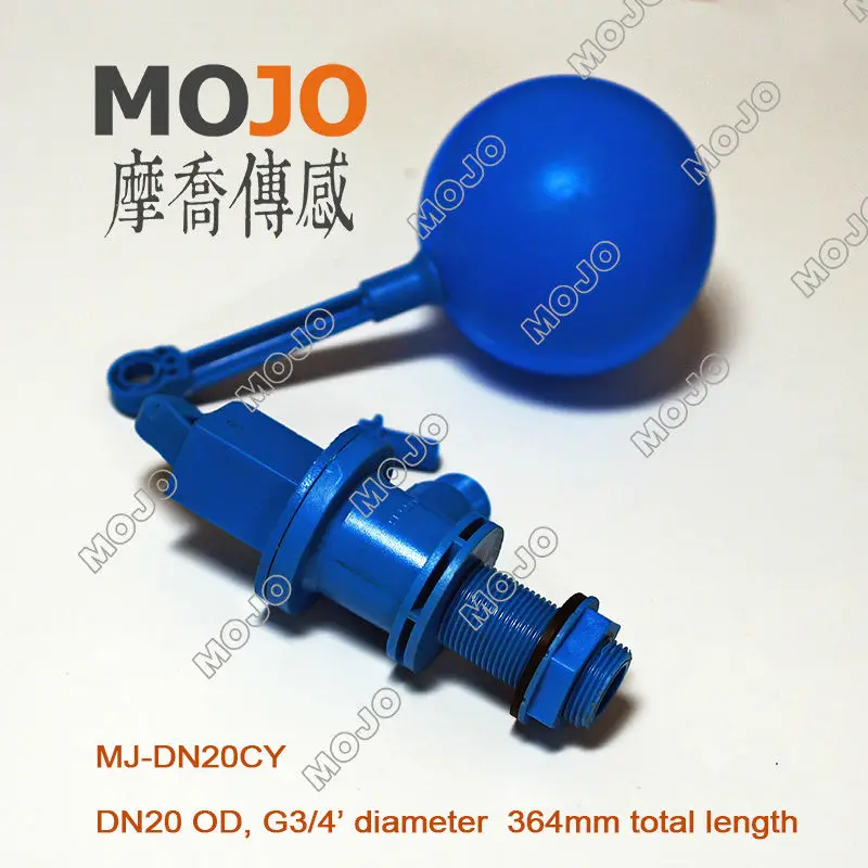 

free shipping~ MJ-DN20CY Water Tank Plastic Float Valve (2 pieces)