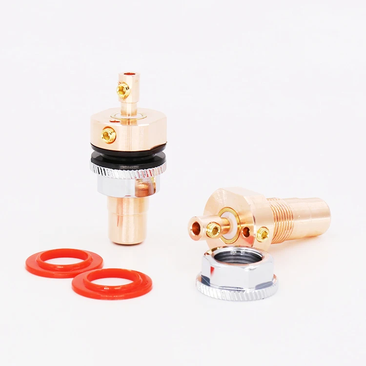 Viborg RC102 Pure Copper RCA Female Socket HIFI