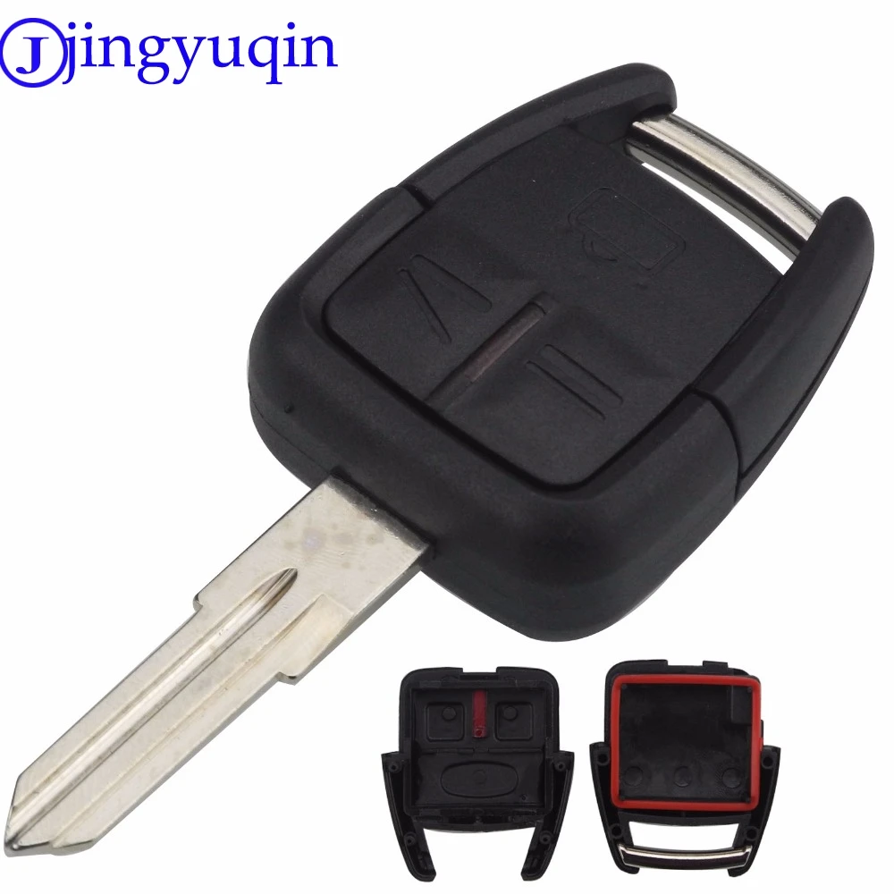 

jingyuqin Remote Car Key Case Cover For Vauxhall Opel Astra Zafira Vectra Tigra Omega Signum Frontera 3 Buttons