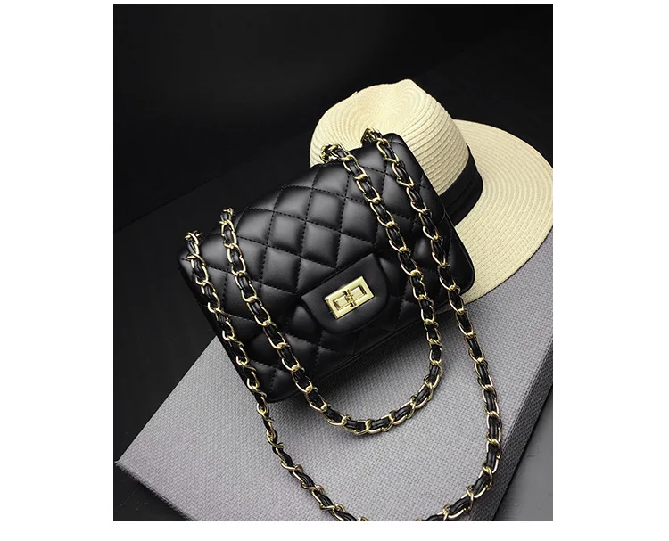 AMLETG Brand Leather Crossbody Bag Luxury Shoulder Bag Quilting Designer Handbag Female Pink Bag Retro Small Messenger Bag Sac A