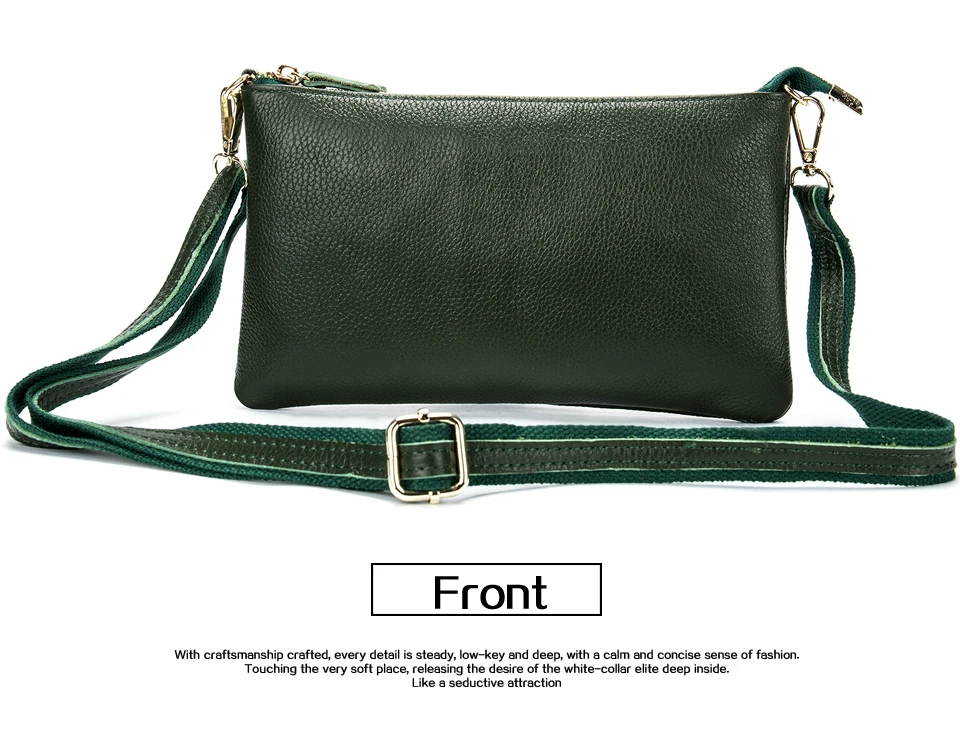 Wallet Female Card Holder Coin Purse Women Genuine Leather Long Wallet for Credit Cards Bag Purses for Women Shoulder Bags 27