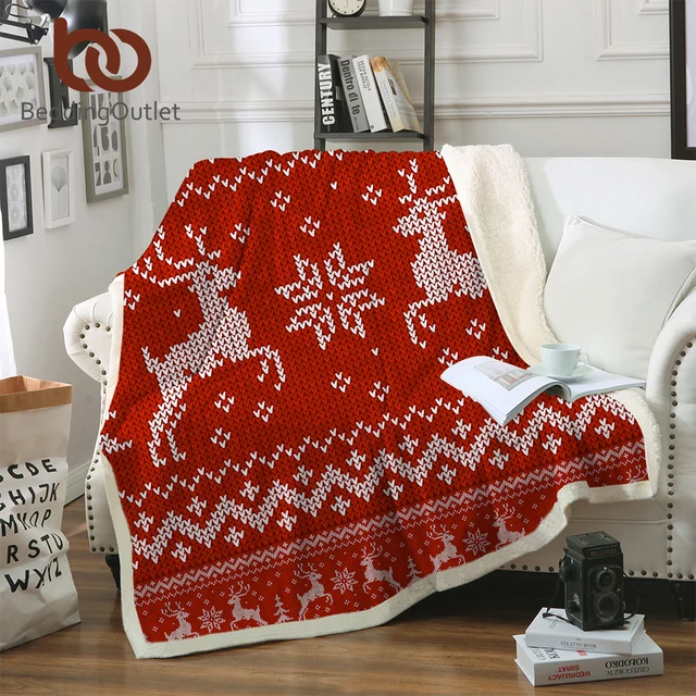 BeddingOutlet Christmas Blanket Microfiber Moose Elk Plush Sherpa Gorgeous Christmas Fleece Throws Blankets BeddingOutlet Christmas Blanket Microfiber Moose Elk Plush Sherpa Gorgeous Christmas Fleece Throws Blankets