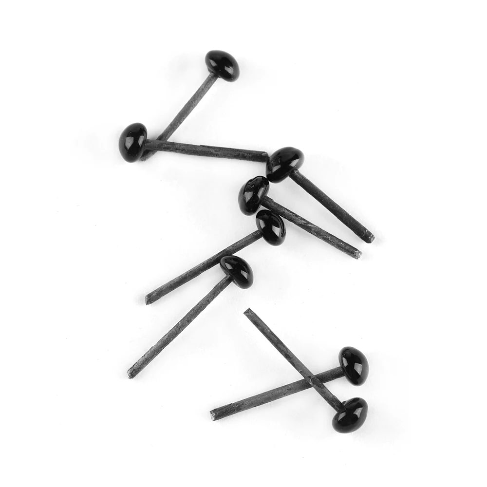 Handmade Toy Eyes Glass Eyes Needle Felting for Teddy Bears Dolls Black Dolls Accessories 3/5/7/9/11mm 20/50/100Pc/Set doll accessories,doll eyes,doll eyewear accessories,glass doll eyes