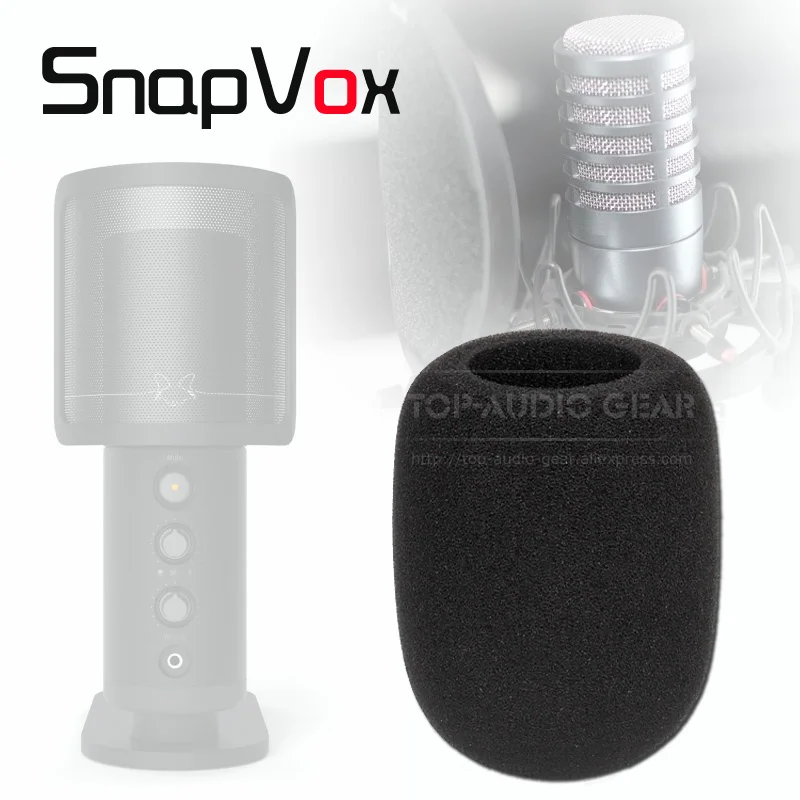 

Windscreen Microphone Cover Mic Foam Windproof Sponge For Beyerdynamic Beyer Dynamic M99 M 99 FOX Windshield Pop Filter