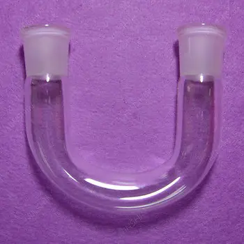 

U Shape Connecting Adapter,Distilliing Adapter with 24/29 Joint,lab Glass