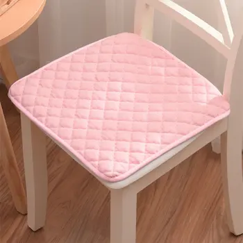 

3 Colors Solid Seat Mat Cushion Dining Garden Home Office Kitchen Seat Pads Cushion Anti-slip Chair Car Sofa Cushion 50x50cm