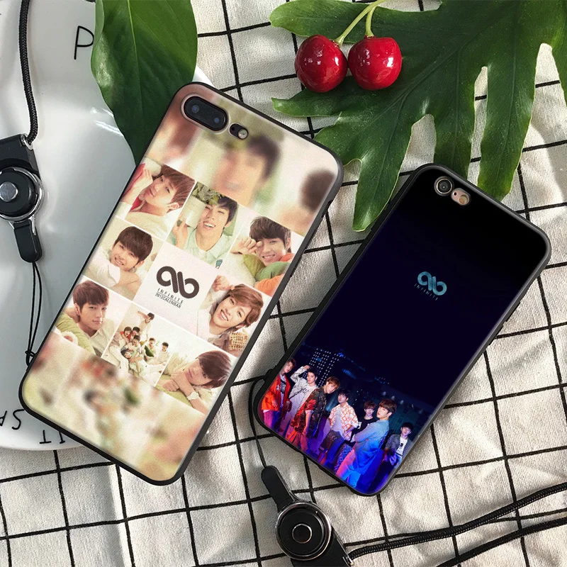 

INFINITE KPOP Boy band soft silicone TPU Phone Case cover Shell For Apple iPhone 5 5S SE 6 6S 6Plus 6sPlus 7 7Plus 8 8Plus X