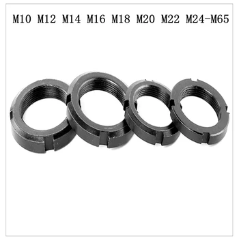 

Slotted round nut four-slot back nut M10 M12 M14 M16 M18 M20 M22 M24-M65