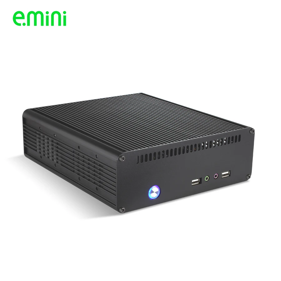 Алюминиевый Чехол Realan Mini ITX E K3 с блоком питания 120 Вт|aluminum mini itx case|mini caseitx case |