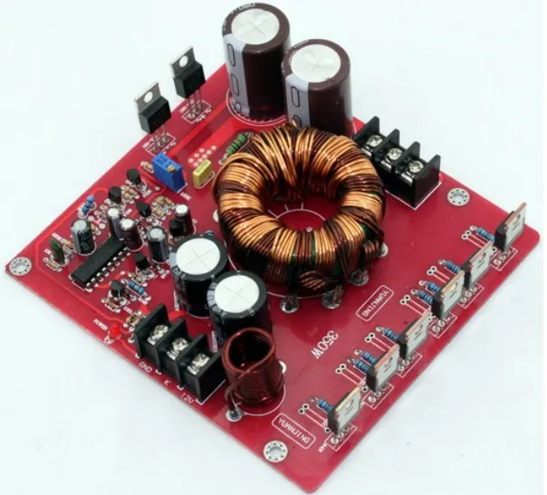 12VDC boost to +/ 20 32VDC 350w power supply for car amplifier LM3886 TDA7294 TDA7293 +/ 20