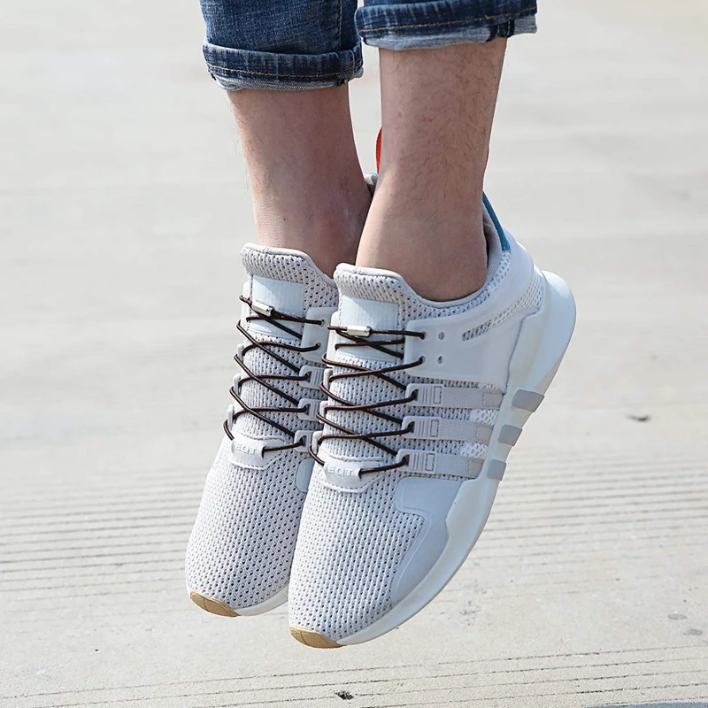 1 Pair New Elastic Shoelaces Simplicity No Tie Shoe laces Metal Tip Round Shoelace Convenient Quick Lock Sneakers Lazy laces 1 Pair New Elastic Shoelaces Simplicity No Tie Shoe laces Metal Tip Round Shoelace Convenient Quick Lock Sneakers Lazy laces