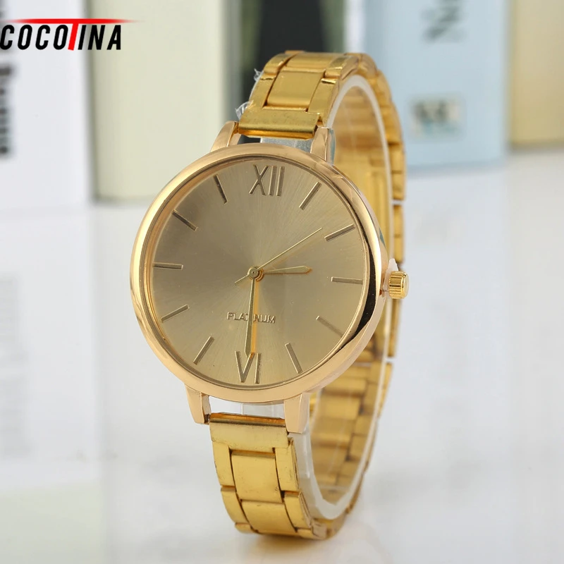 

Geneva Fine Mesh Belt Alloy Head Women Wrist Watch Watch Stinless Steel Quartz Lady Watch Clock Relogios Feminino Big Dial