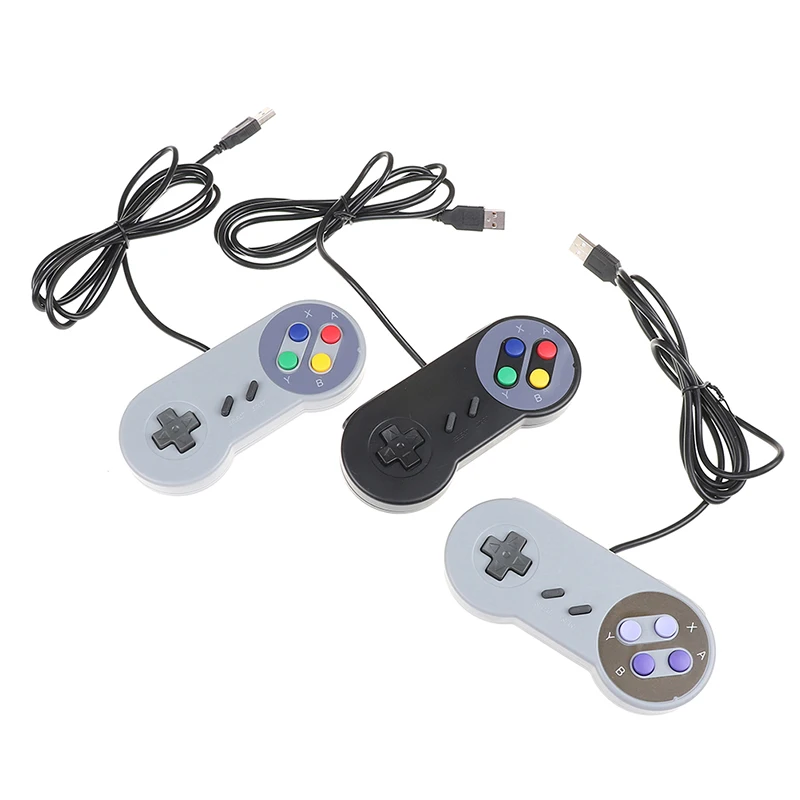 Игровой джойстик геймпад для Nintendo SNES игровой коврик USB контроллер Windows ПК MAC