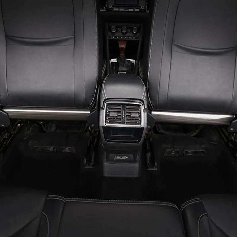 Наклейки Tonlinker на заднее сиденье автомобиля SKODA KODIAQ/KAROQ/SUPERB/OCTAVIA 2 шт. наклейки из