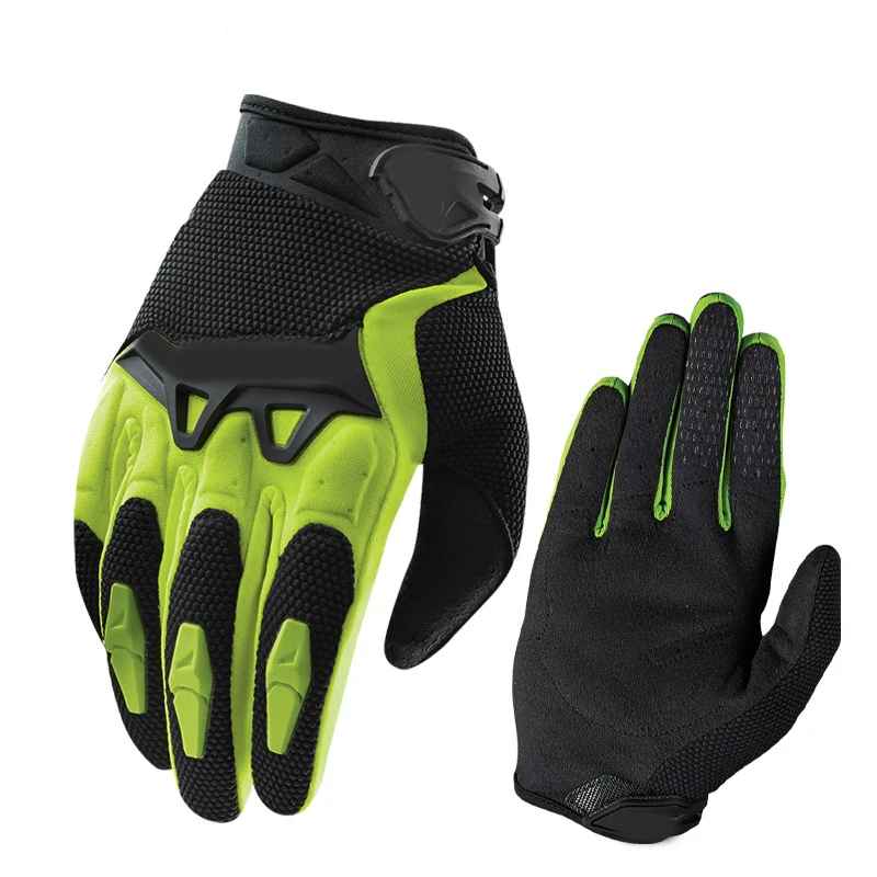 Полный палец мотоциклетные велосипедные перчатки Мотокросс 7 цветов Размер M-XL мото защитные шестерни перчатки для мужчин