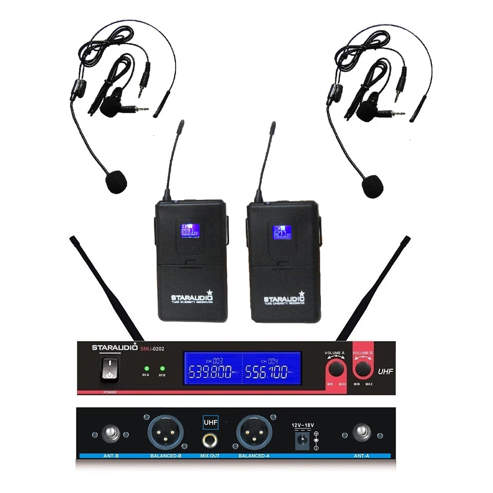 STARAUDIO 4500 Вт 15 &quot4 Ом активный сценический динамик PA для дискотеки DSP DJ стойка 2CH UHF