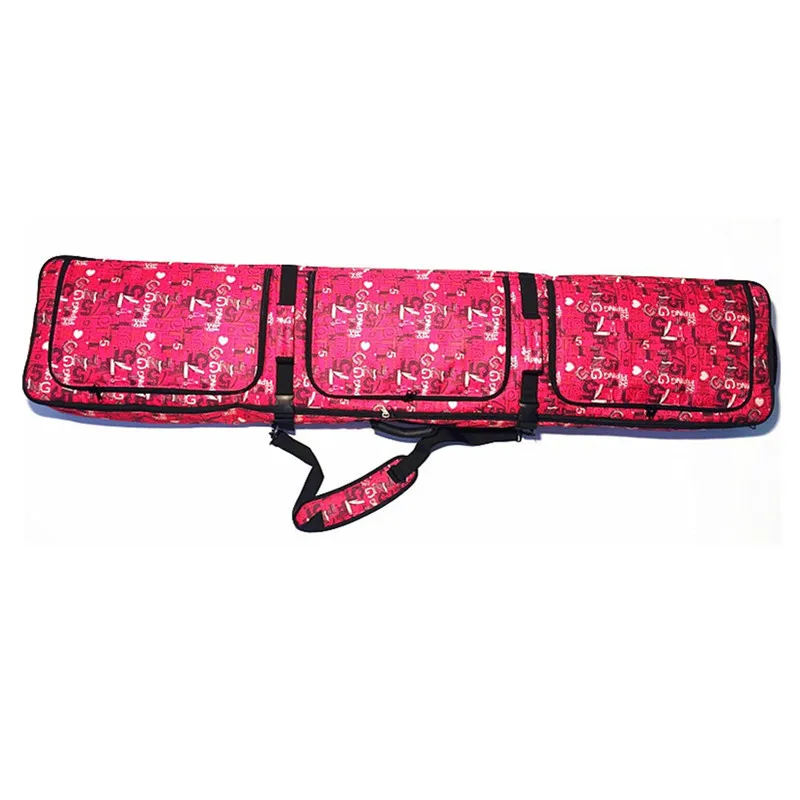 التزلج أكياس بعجلات مزدوجة مجلس على الجليد حزمة الكتف تزلج على ظهره فحص تزلج أكياس