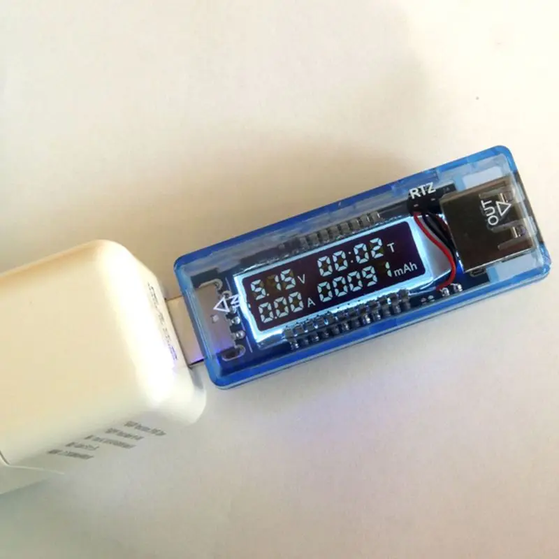 Current Voltage Capacity Tester USB Volt Current Voltage Doctor Charger Capacity Tester Meter Power Bank
