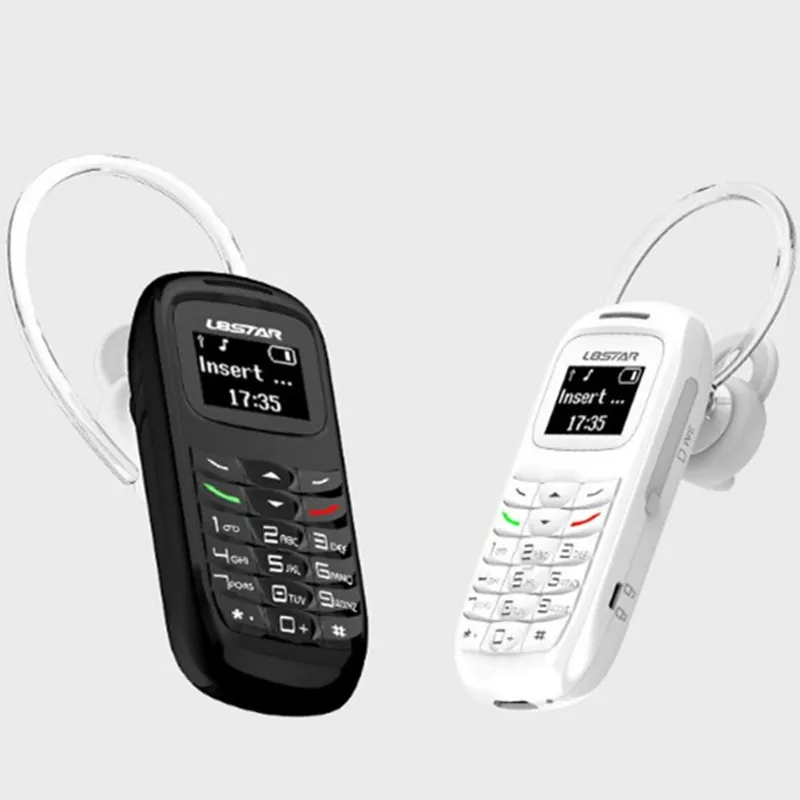 

Mini Bluetooth Headset Button Dialer SIM Card Call Portable Thumb Straight Mobile Phone Wireless Earphone With Speaker Telephone