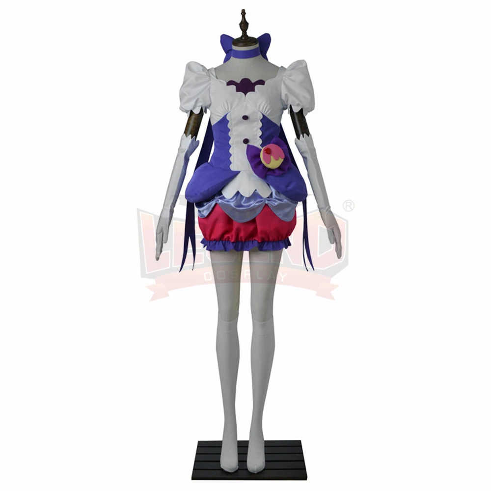 Косплей-костюм KiraKira Precure A La Mode Cure Macaron Kotozume Yukari костюм на Хэллоуин для девочки