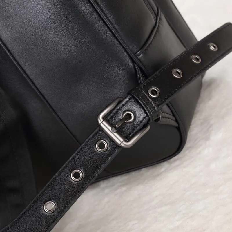 Große W27h37d11cm Reise Kapazität Leder Computer Tasche Rindsleder Woven Business Männer Frauen Rucksack Schulter Doppel Kaisiludi zaFw6a