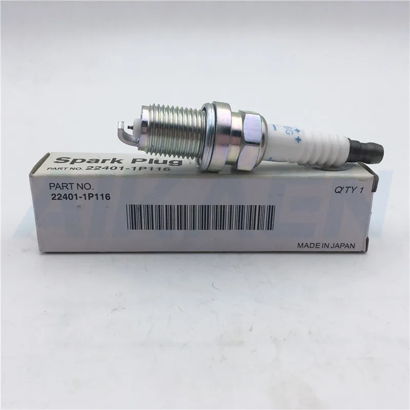

6pcs/lot 22401-1P116 PFR6G-11 Iridium Spark Plug For Nissans Cefiro Maxima Lexus Acura Volvo 224011P116 PFR6G11