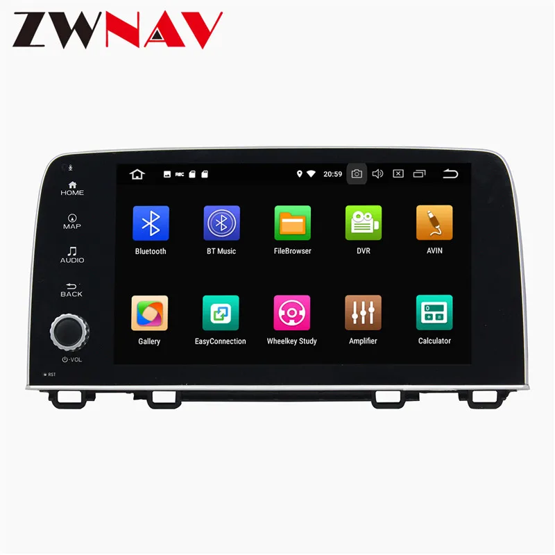 Excellent IPS Screen 4+32G Android 8.0 Car dvd multimedia player head unit for Honda CRV 2017 car with gps navigation autoradio BT Wifi 10