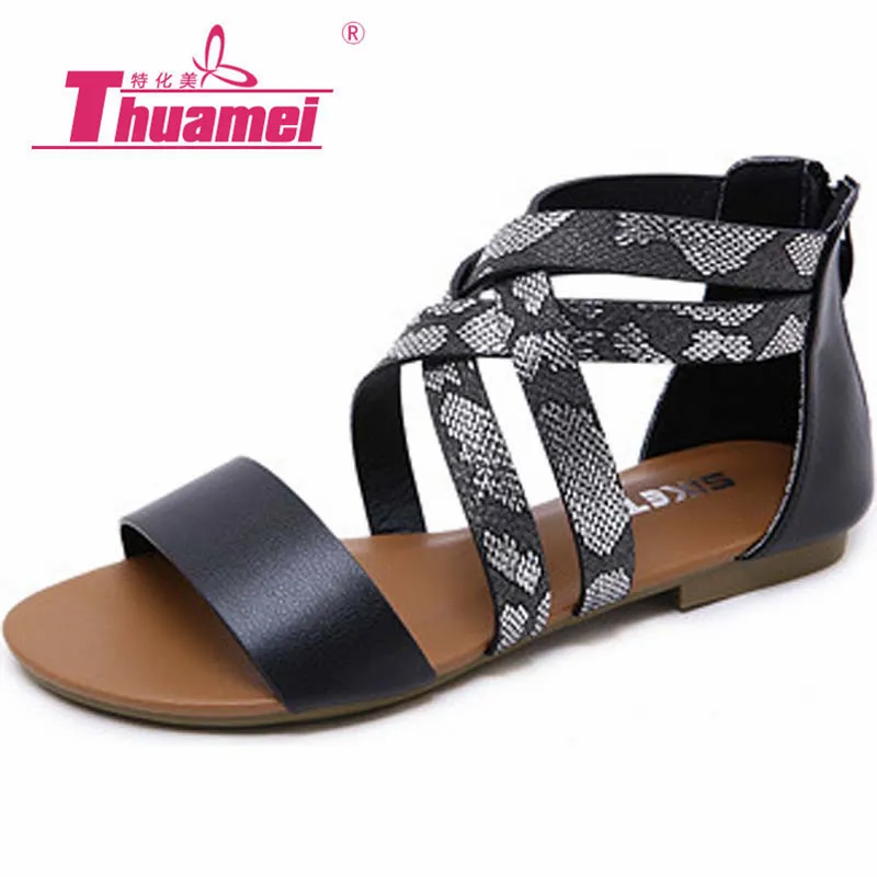 

fashion women sandals platform flat gladiator women spring summer shoes woman #Y0236034Q