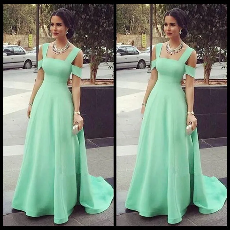 Простое вечернее платье с открытыми плечами vestido de festa вечерние платья вечернее платье для выпускного вечера robe de soiree Abendkleider