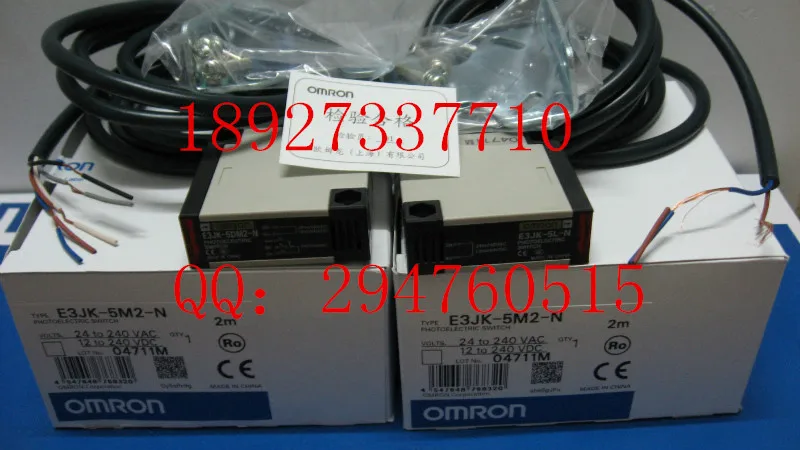 [ZOB] Omron фотоэлектрический выключатель E3JK-5M2-N Замена E3JK-TR12-C- 2 шт./партия