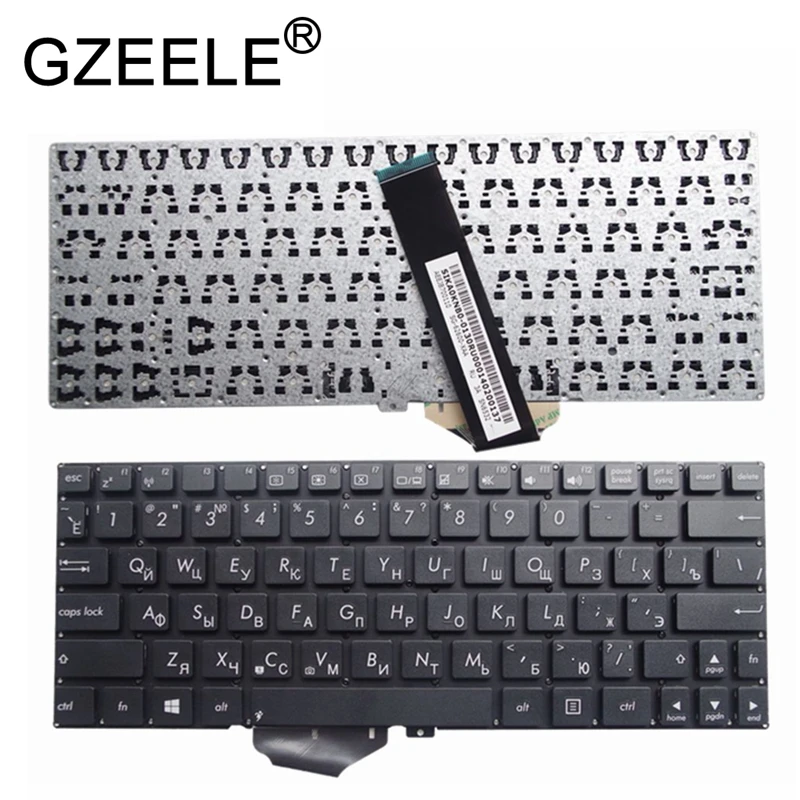  GZEELE  for ASUS X102BA X102 X102B RU russian keyboard black without frame