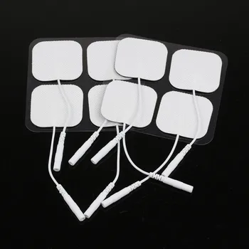 

1000 pcs tens Transcutaneous massager Electrical Nerve Stimulation electrodes pads 4cm*4cm electroe stimulador reusable patch