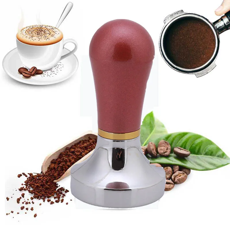 1pc Coffee Espresso Tamper Aluminium Base Coffee Tampers Coffee Maker