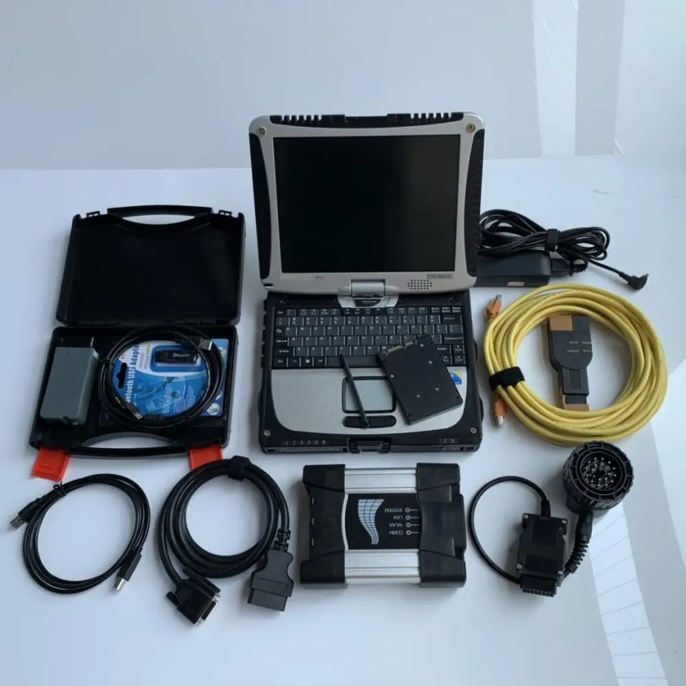  VAS 5054A Bluetooth code reader Scanner und für bmw icom nächste mit software expert modus 1tb ssd 