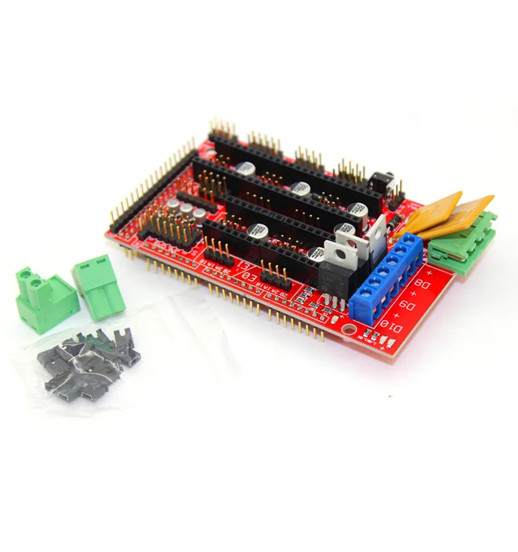 3d Принтер Комплект Reprap Mega 2560 R3 для arduino+ 1 шт. RAMPS 1,4 контроллер+ 4 шт. A4988 модуль шагового драйвера