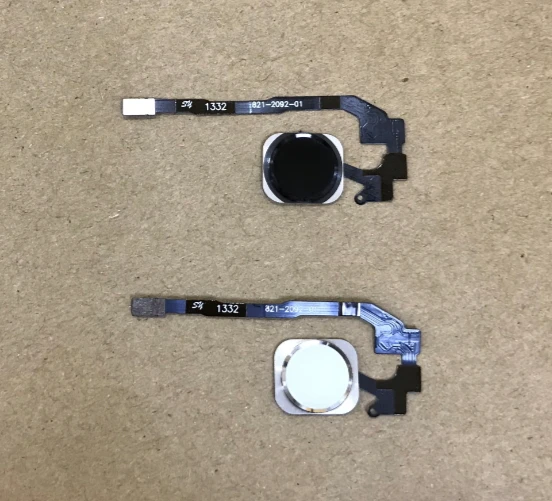 

100pcs touch ID Fingerprint scanner Sensor Home Return Key Menu Button Flex Cable Ribbon for Iphone 5 5G 5S
