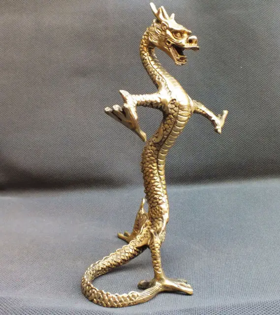 

Elaborate Brass statue of the dragon High: 22cm
