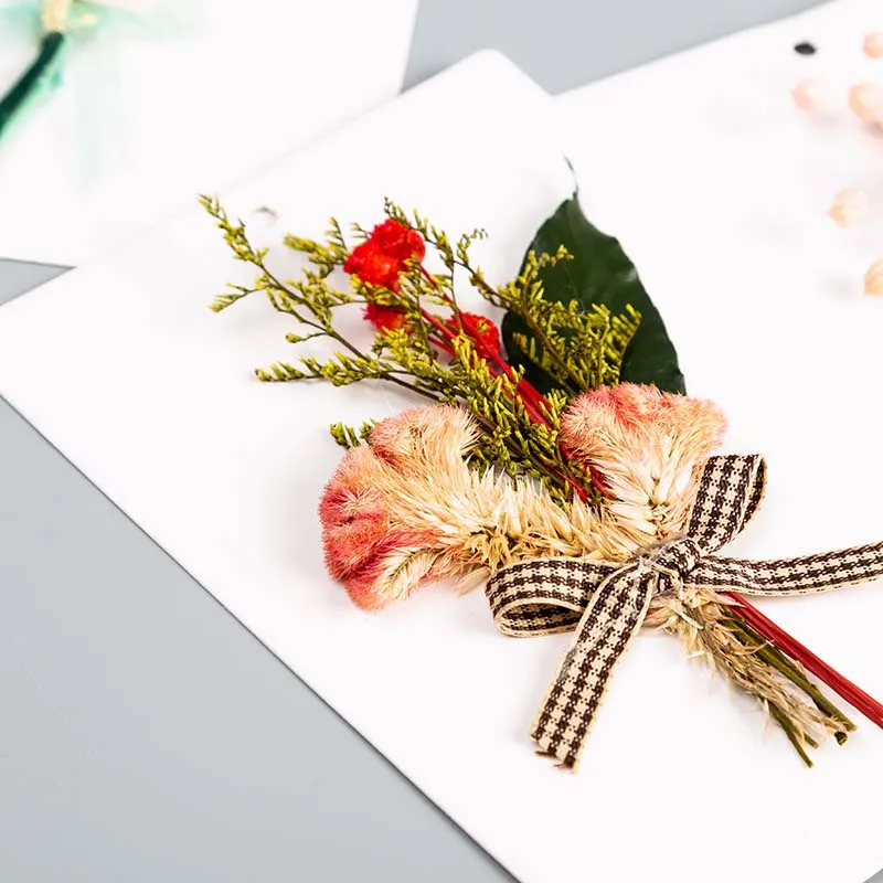 

2PCS/10*14.5CM Creative Greeting Cards With Real Dried Natural Pressed Flowers,Wedding Invitation Card,birthday/graduation Card