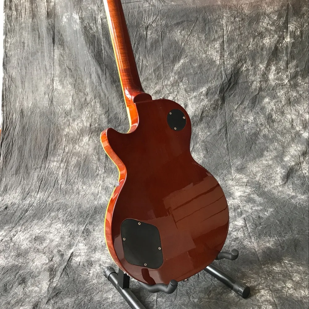Custom shop Tiger Flame standard custom electric guitar Standard 59 Sunburst jazz gitaar,,musical instruments.vibrato system Custom shop Tiger Flame standard custom electric guitar Standard 59 Sunburst jazz gitaar,,musical instruments.vibrato system