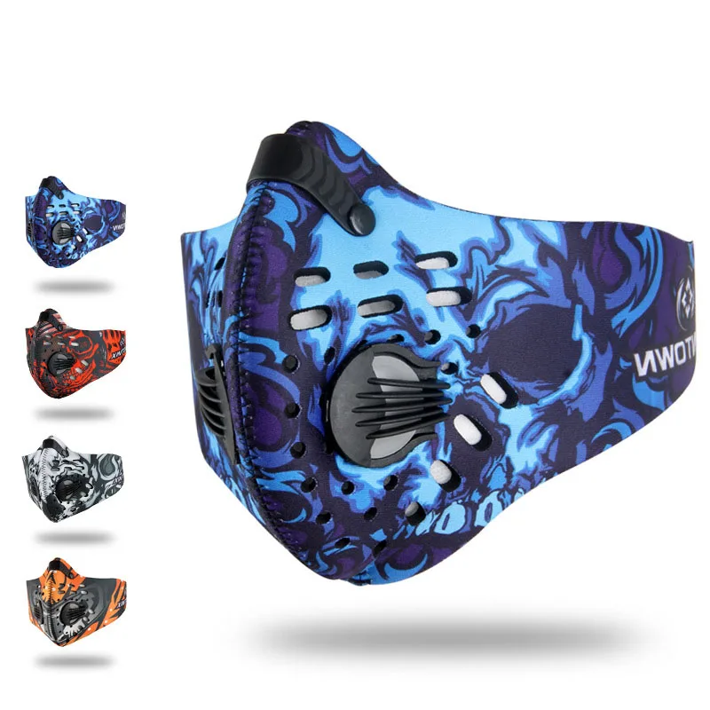 Prix pour PM2.5 Femmes et Hommes Sports Cyclisme Respirant Filtres À Charbon Masque Poussière Smog De Protection Moitié Du Visage En Néoprène Masque Prix pour PM2.5 Femmes et Hommes Sports Cyclisme Respirant Filtres À Charbon Masque Poussière Smog De Protection Moitié Du Visage En Néoprène Masque