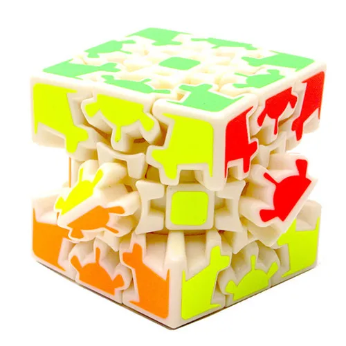 Зубчатый бренд гарантия 3x3x3 Кубик Рубика для профессионалов соревнования головоломка с быстрым кубом крутые детские игрушки детские подарки - Цвет: white