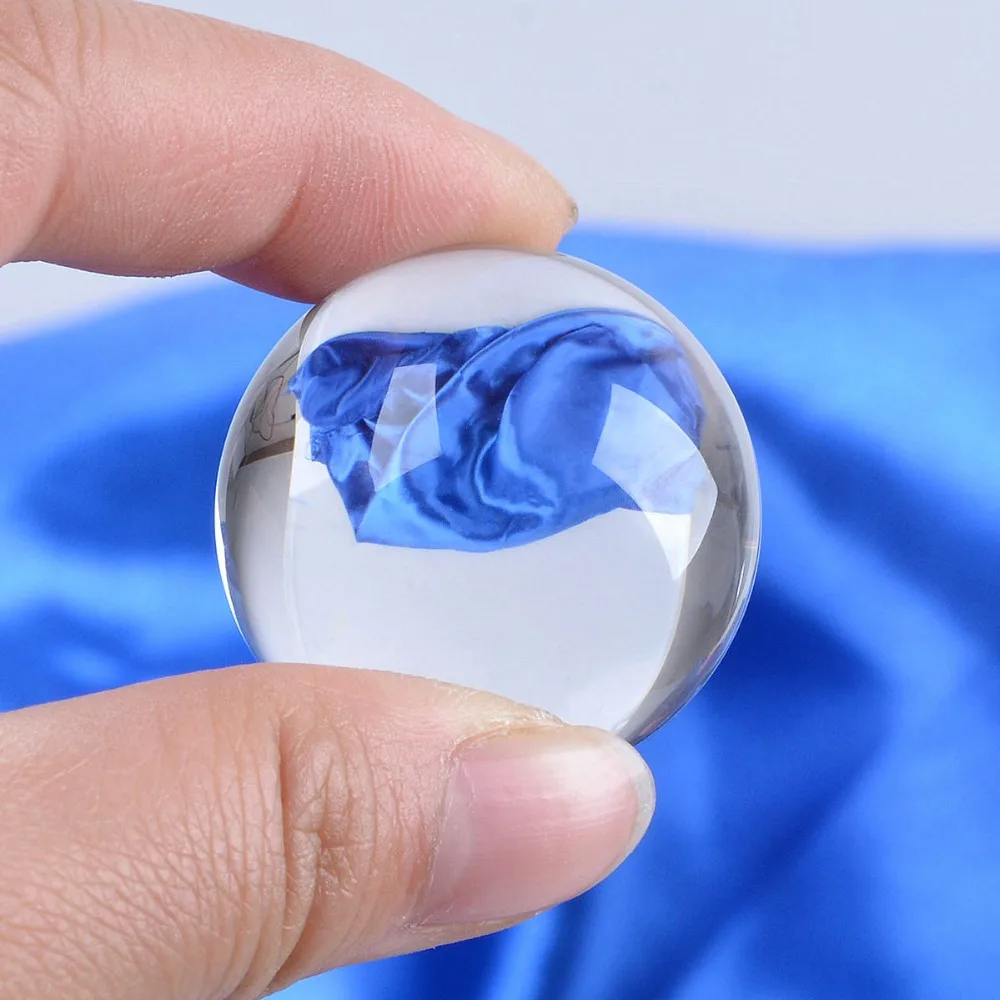LONGWIN Clear transparent 1.18" 30mm Crystal Sphere crystal balls Magic