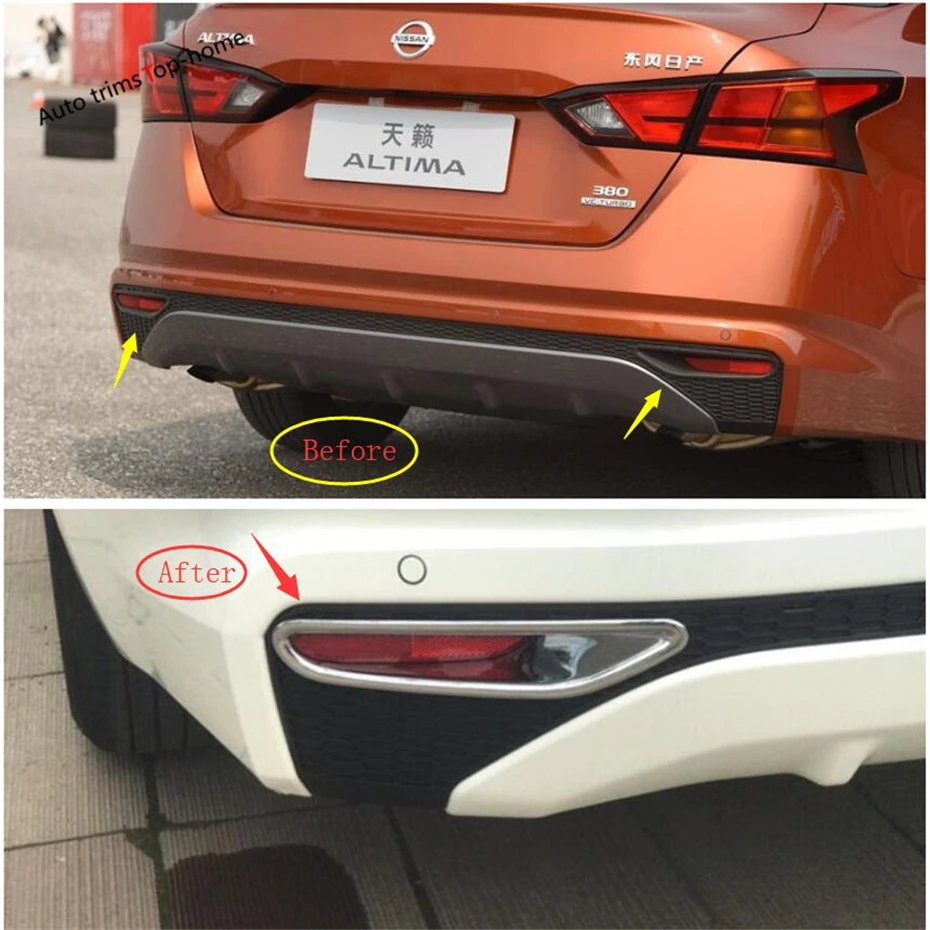 Задняя противотуманная фара Yimaautotrims рамка накладка подходит для Nissan Teana / Altima 2019