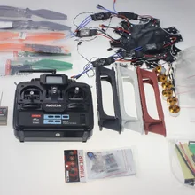 F550 hexa-ротор воздуха Рамки FlameWheel комплект QQ супер полетом мульти-ротор Управление Hexacopter ж/ESC Двигатель пропеллеры TX и RX f05114-h