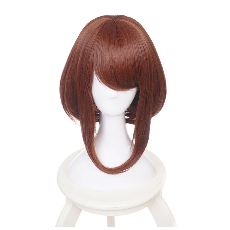 

Boku no Hiro Akademia OCHACO URARAKA wig My Hero Academia party wig Brown Cosplay Wig+Wig Cap